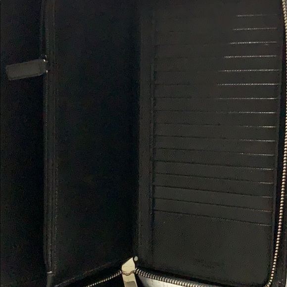 Saint Laurent Black Leather Wallet - Picture 4 of 5